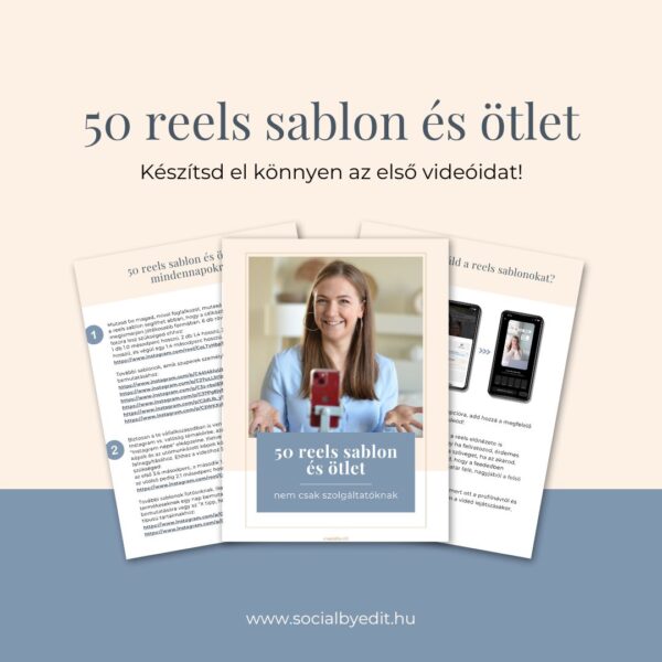 50 reels sablon és ötlet - Image 3